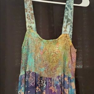 Fun long summer dress